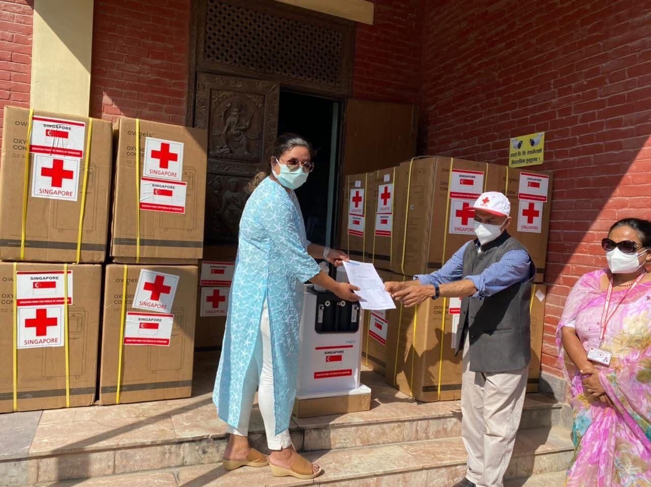 Partnership with the Singapore Red Cross