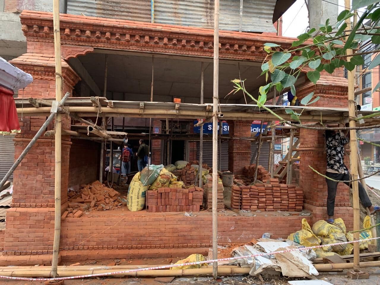 Library and Pati Construction (3)